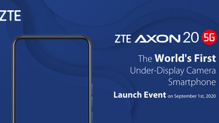 ZTE presentará en septiembre el primer móvil con su cámara frontal debajo de la pantalla
